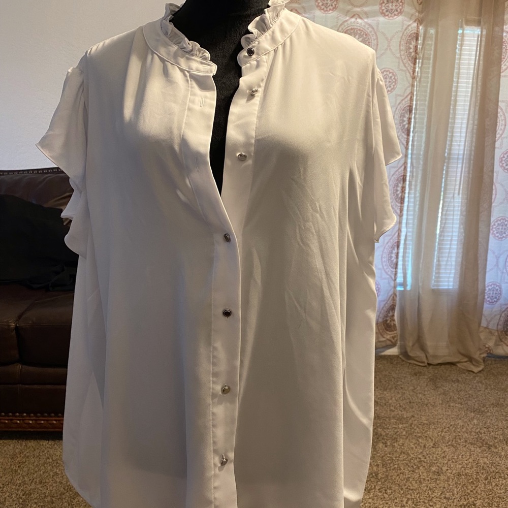 Women’s white blouse